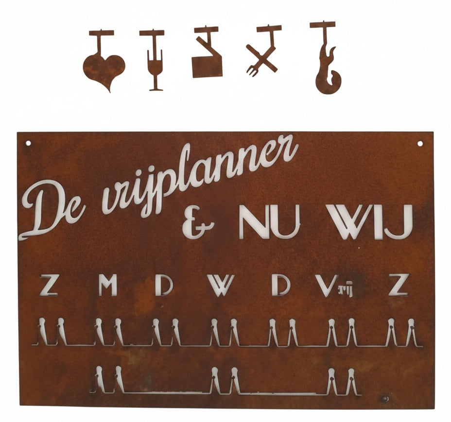 valentijn cadeau planner ambacht, staal, origineel, anders, kwaliteit, hoogwaardig, alternatief